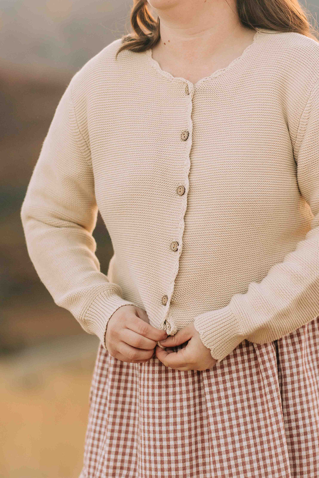 Arabella cardigan - beige PREORDER
